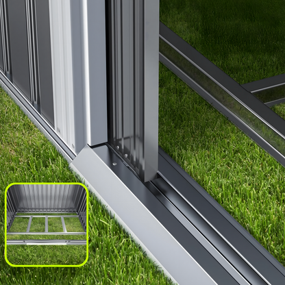 Domek Narzędziowy Szopa Ogrodowa 299 x 277 cm