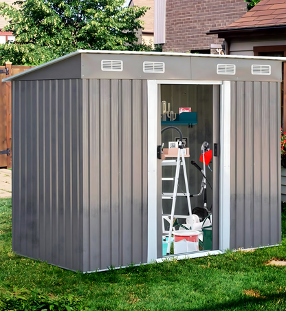 Domek Szopa na Narzędzia Schowek Ogrodowy 238x126x181cm