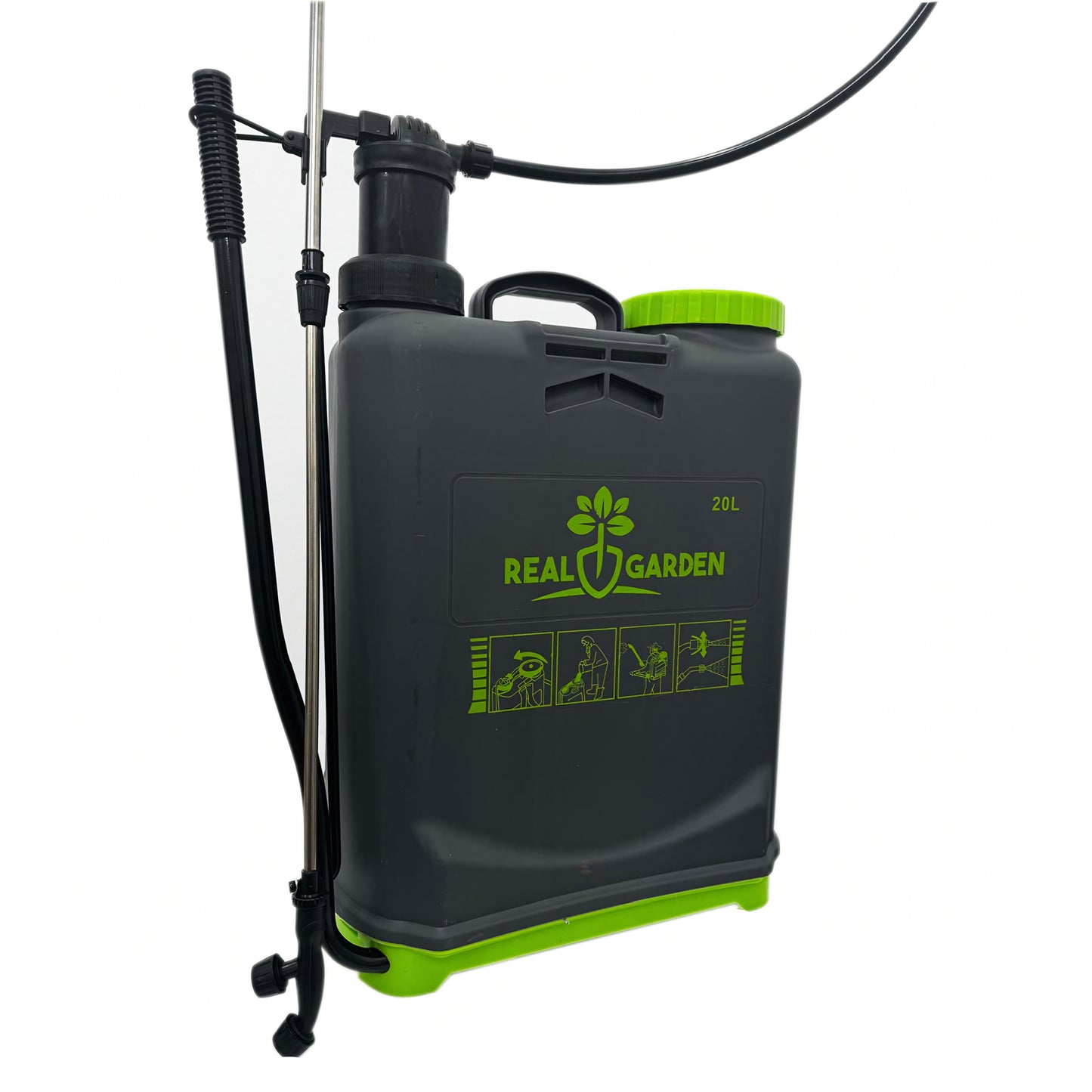 Opryskiwacz Ciśnieniowy 20L Zraszacz + Lejca + Dysze