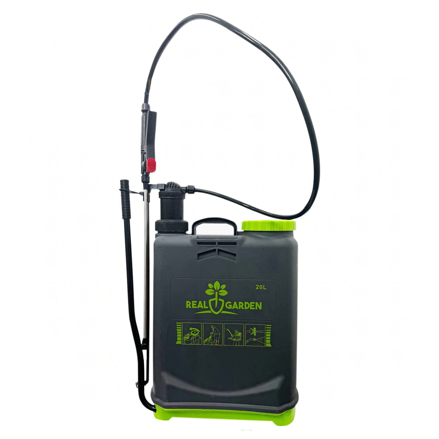 Opryskiwacz Ciśnieniowy 20L Zraszacz + Lejca + Dysze